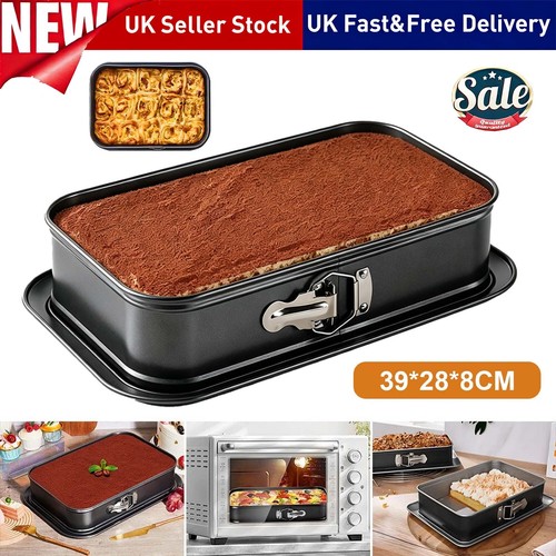 Non stick cake tin - cake, rectangular
