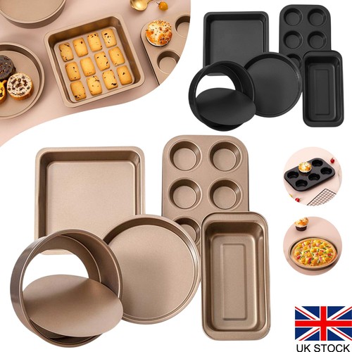 5pc baking set non stick - 5pc, cake