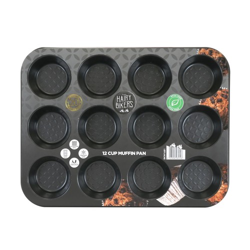 Hairy bikers cup muffin pan - bikers,