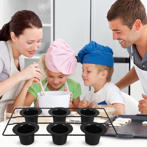 Carbon steel cup muffin - 6, pan