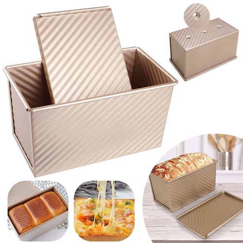 Rectangle toast box loaf bread - rectangle,