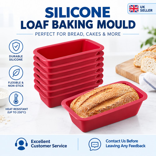 Silicone loaf tin - silicone,