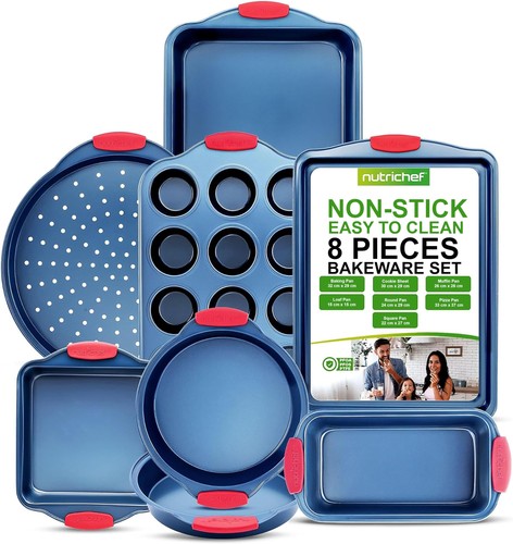 Nutrichef nonstick stackable - nutrichef,