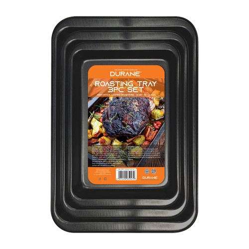 Durane roasting tray 3pcs - tray,