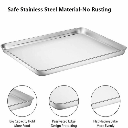 Stainless steel baking - 1x,