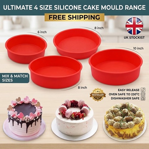 Inch silicone cake tin - inch,